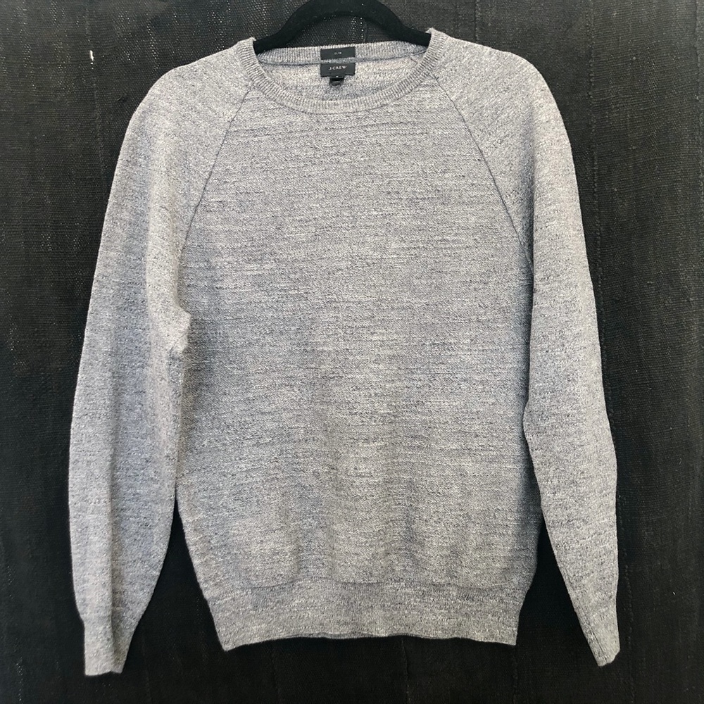 J. Crew Rugged Cotton Crewneck Sweater